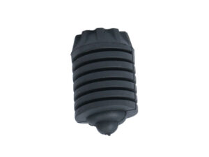 Molded rubber silicone part