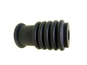 Molded rubber silicone part